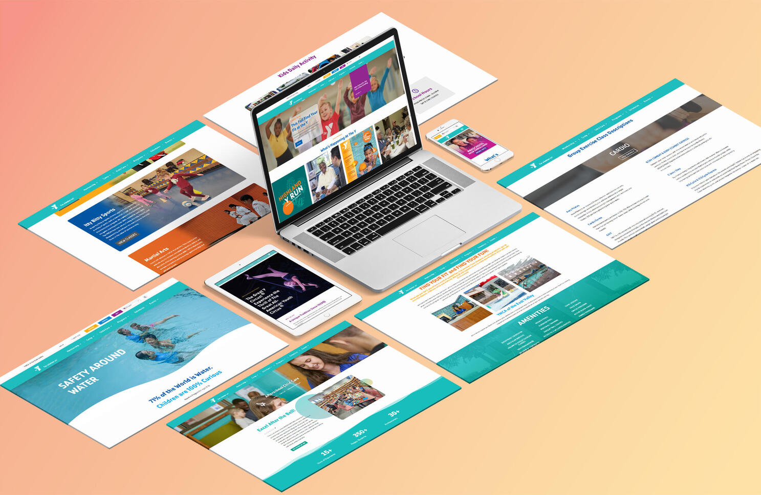 Web Design - YMCA of the East Valley